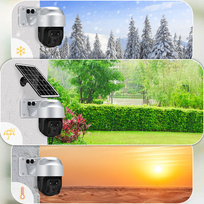 Solar Powered Wireless Surveillance Camera