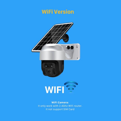 Solar Powered Wireless Surveillance Camera