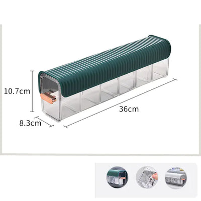 Wall-Mounted Data Cable Storage Box for Chargers