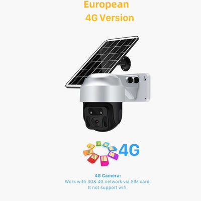 Solar Powered Wireless Surveillance Camera