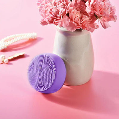 Electric Silicone Pore Cleaner and Heating Facial Wash