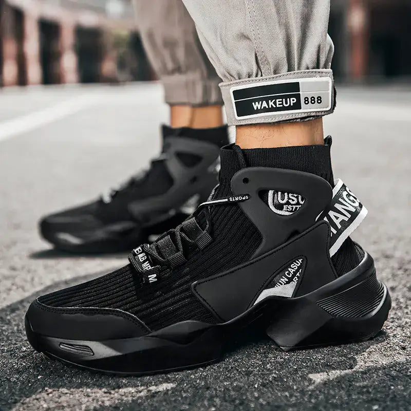 premium high-top sock sneakers