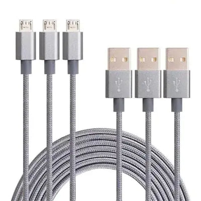 Charging Cables 3ft-6ft-10ft All 3 Included