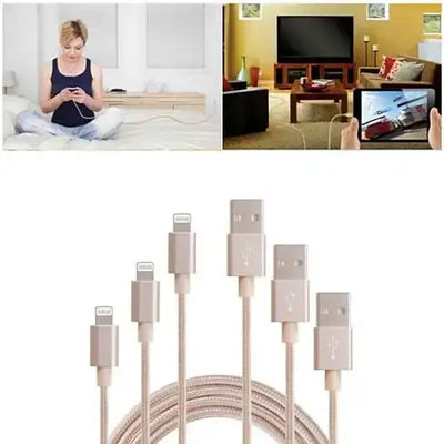 Charging Cables 3ft-6ft-10ft All 3 Included