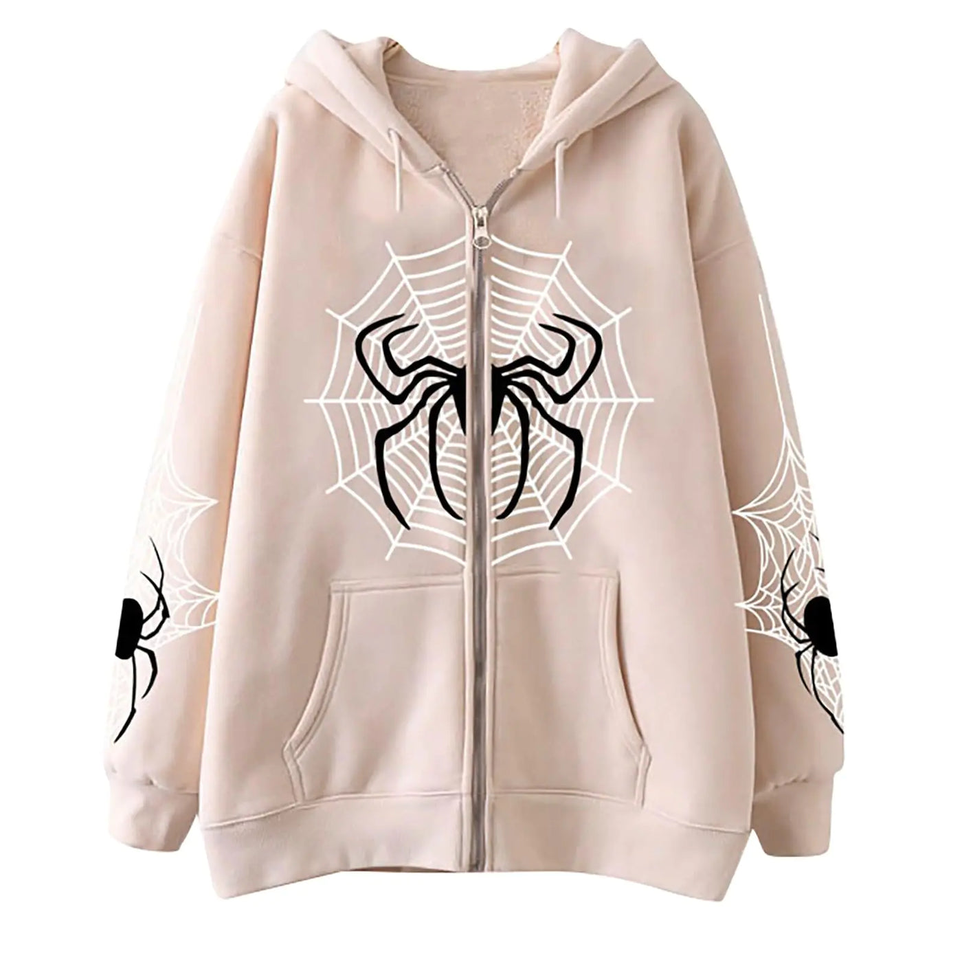 Unisex Spider Web Hoodies Jacket