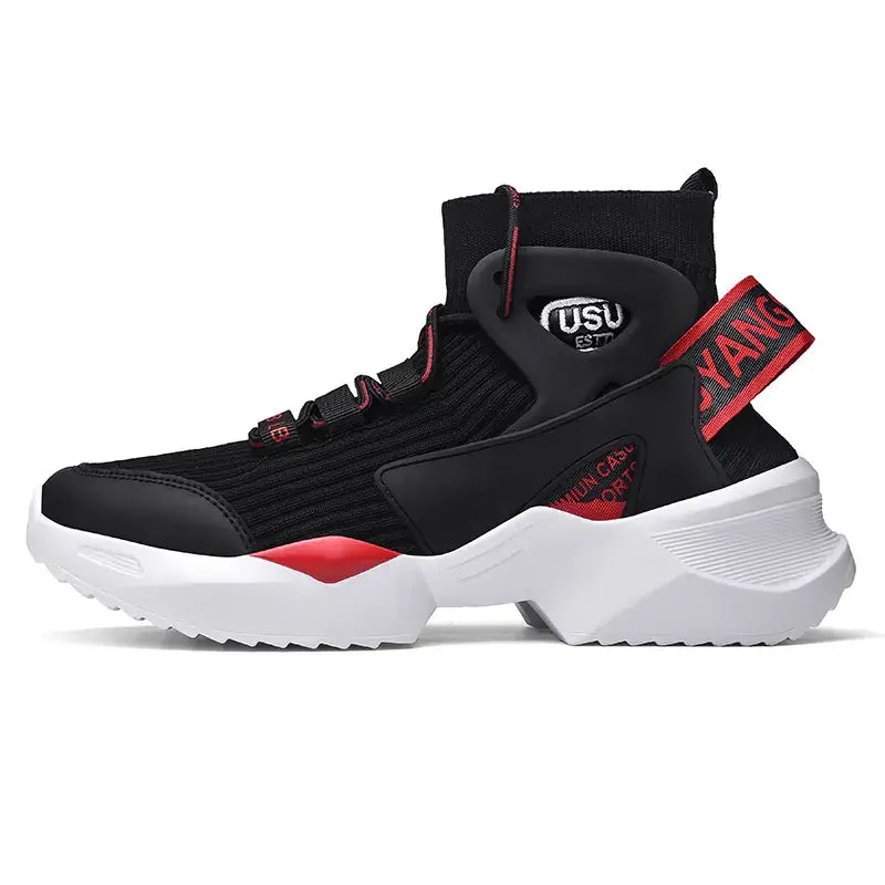 premium high-top sock sneakers