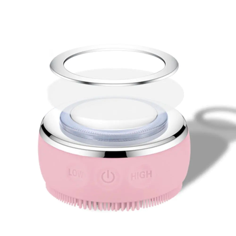 Electric Silicone Pore Cleaner and Heating Facial Wash