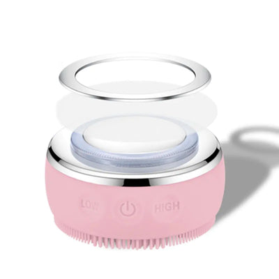 Electric Silicone Pore Cleaner and Heating Facial Wash