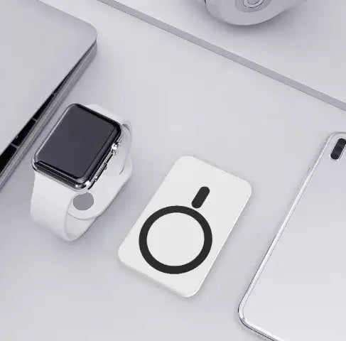 Wireless Power Bank 5000mAh - Fast Charging & Slim Design