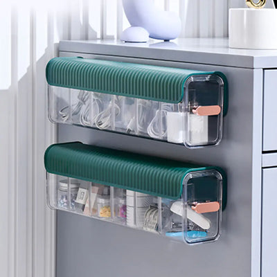 Wall-Mounted Data Cable Storage Box for Chargers