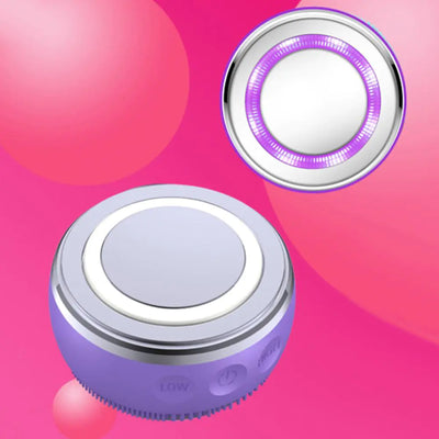 Electric Silicone Pore Cleaner and Heating Facial Wash