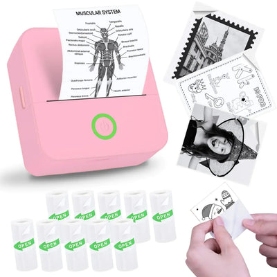 Vicbear Mini Sticker Printer