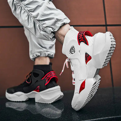 premium high-top sock sneakers