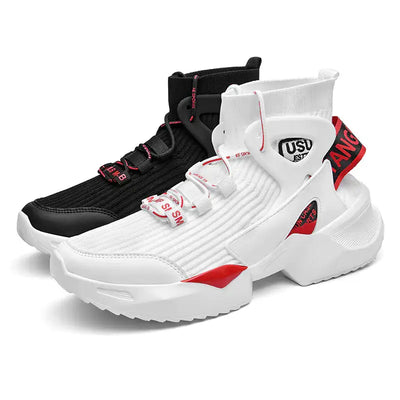 premium high-top sock sneakers