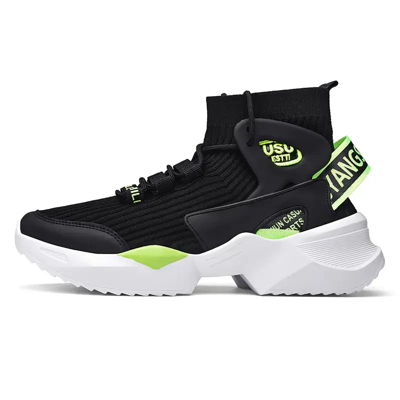 premium high-top sock sneakers