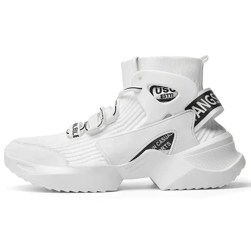 premium high-top sock sneakers